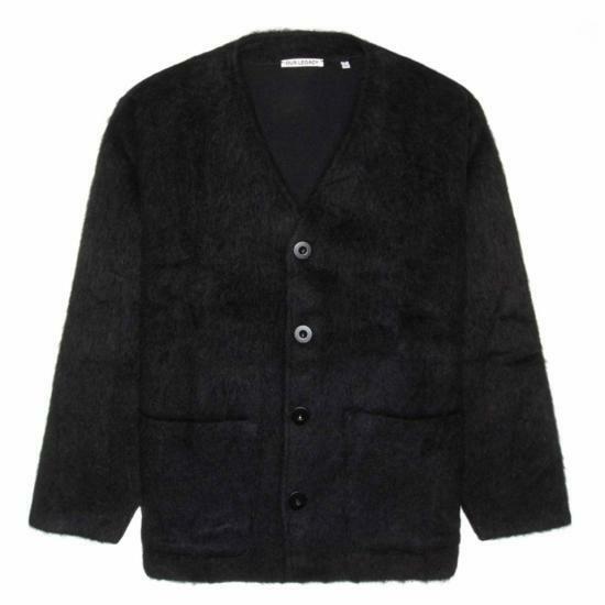 26SS 아워레가시 모헤어 가디건 M4206CBM BLACK DOM - Our Legacy