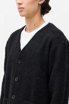 26SS 아워레가시 모헤어 가디건 M4206CBM BLACK DOM 썸네일 5