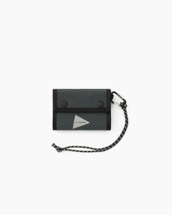 앤드원더 남성지갑 5744987219022 CHARCOAL DOM - and Wander