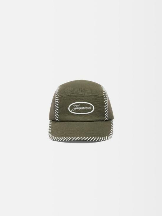 25FW 자크뮈스 볼캡 ACM00728AW00092580 DARK KHAKI DOM - Jacquemus