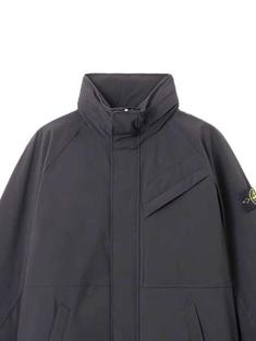 25FW 스톤 아일랜드 소프트 쉘 R E.다이 테크놀로지 리사이클 PE 패딩 코트 K2S157100002S0A27V0020 NAVY DOM 썸네일 2