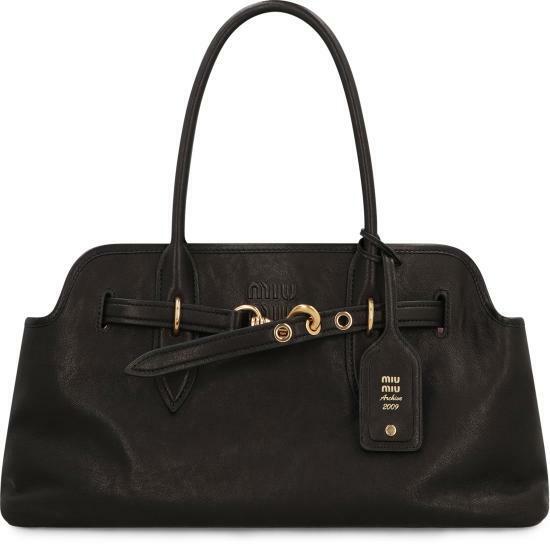 25FW 미우미우 숄더백 5BG3102BBLF0002 BLACK DOM - Miu Miu