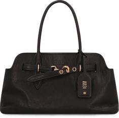 25FW 미우미우 숄더백 5BG3102BBLF0002 BLACK DOM 썸네일 1