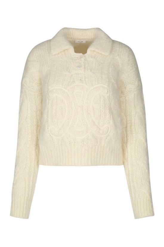 25FW 셀린느 폴로 티셔츠 2ADMI884Z01OW OFF WHITE DOM - Celine