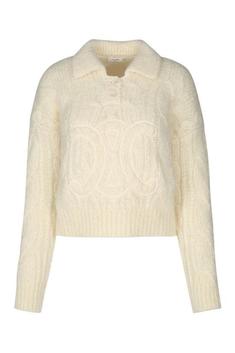 25FW 셀린느 폴로 티셔츠 2ADMI884Z01OW OFF WHITE DOM 썸네일 1