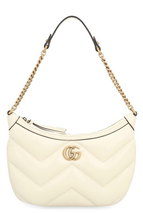 구찌 GG 마몽 스몰 숄더백 777263AAC749206 WHITE DOM - Gucci