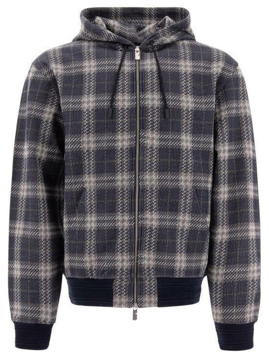 25SS 버버리 후드 티셔츠 8100934 INDIGO DOM - Burberry