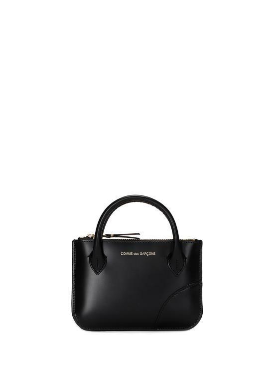 25FW 꼼데가르송 클래식 레더 라인 파우치 SA8100HA1 BLACK DOM - Comme des Garcons