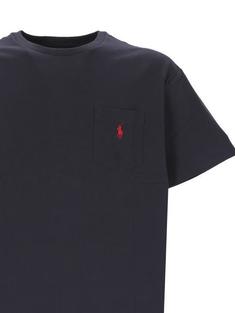 26SS 폴로 랄프로렌 반팔 티셔츠 710707095004 NAVY DOM 썸네일 2