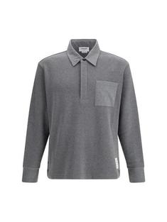 26SS 톰브라운 폴로 티셔츠 MJP233AJ0114035 MED GRAY DOM 썸네일 1