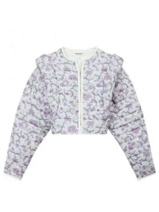 이자벨마랑 자켓 VE0374FAB3J02EECLI ECRU LILAC DOM - Isabel Marant