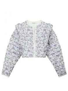 이자벨마랑 자켓 VE0374FAB3J02EECLI ECRU LILAC DOM 썸네일 1