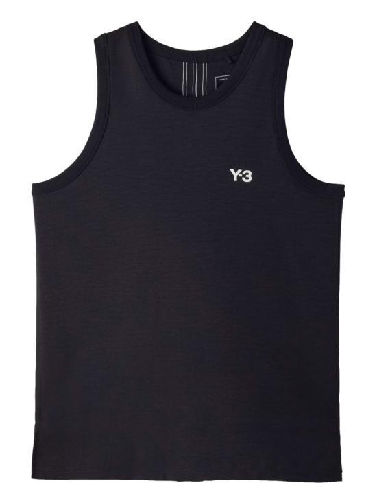 26SS 와이쓰리 민소매 티셔츠 KS7638 BLACK DOM - Y3