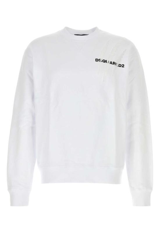 디스퀘어드2 긴팔 티셔츠 S74GU0804S25551100 WHITE DOM - Dsquared2