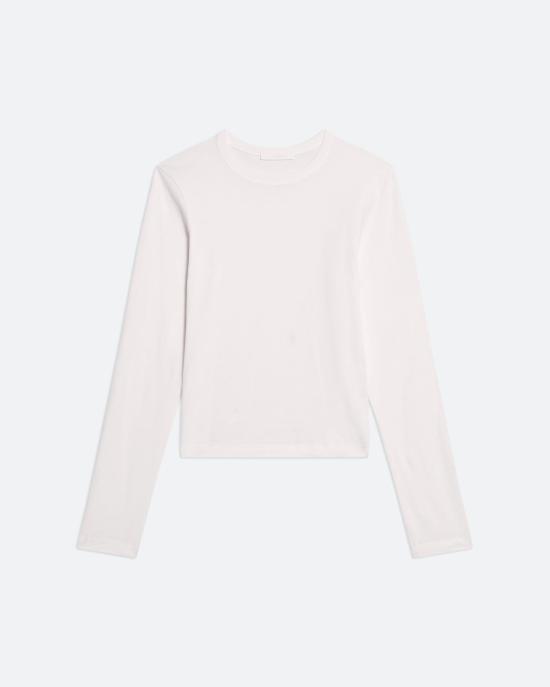 헬무트랭 긴팔 티셔츠 O06HW507100 WHITE DOM - Helmut Lang