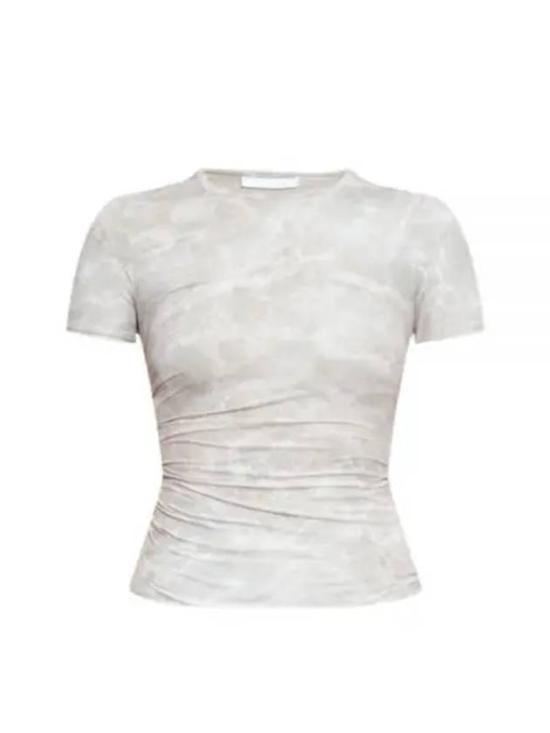 헬무트랭 반팔 티셔츠 N04HW517RR6 WATER PRINT DOM - Helmut Lang