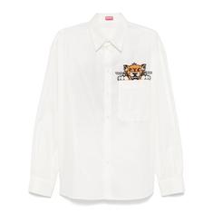 25SS 겐조 긴팔 셔츠 FF55CH4299P301 WHITE DOM 썸네일 1