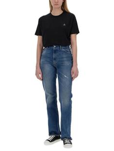 26SS 비비안웨스트우드 클래식 ORB 로고 티셔츠 3G010013J001MN401 BLACK DOM 썸네일 2