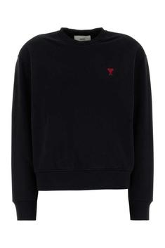 26SS 아미 스몰 하트 로고 스웨트셔츠 BFUSW035730001 BLACK DOM 썸네일 1