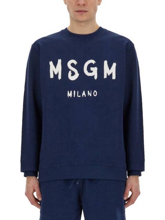 엠에스지엠 긴팔 티셔츠 3641MDM51324700089 NAVY DOM - MSGM