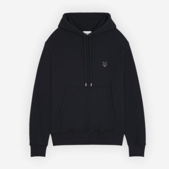 메종키츠네 후드 티셔츠 MW00704KM0307P199 BLACK DOM - Maison Kitsune