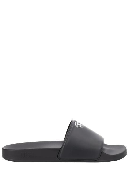 26SS 디젤 뮬 슬리퍼 Y03915P7621H7591 BLACK DOM - Diesel