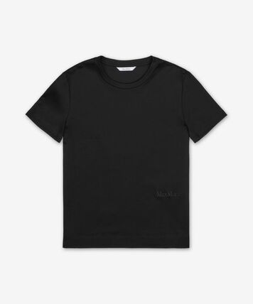 25SS 막스마라 네리나 반팔 티셔츠 1197101800511971018600005 BLACK DOM - Max Mara
