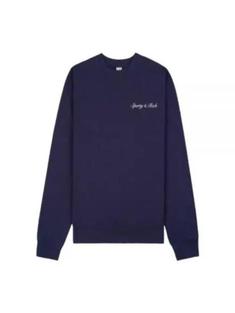 스포티앤리치 긴팔 티셔츠 CRAW2338NA NAVY DOM 썸네일 1