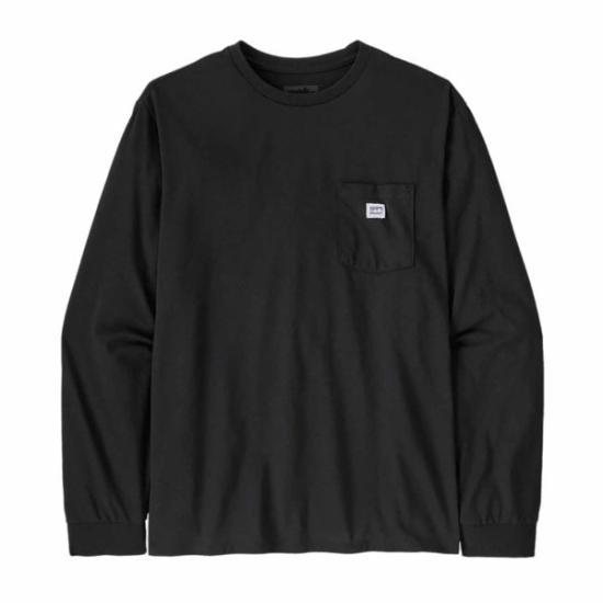 25SS 파타고니아 트레이닝 티셔츠 37763BLK BLACK DOM - Patagonia