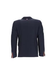 26SS 톰브라운 클래식 트윌 울 스포츠 코트 MJC001A00626415 NAVY DOM 썸네일 2