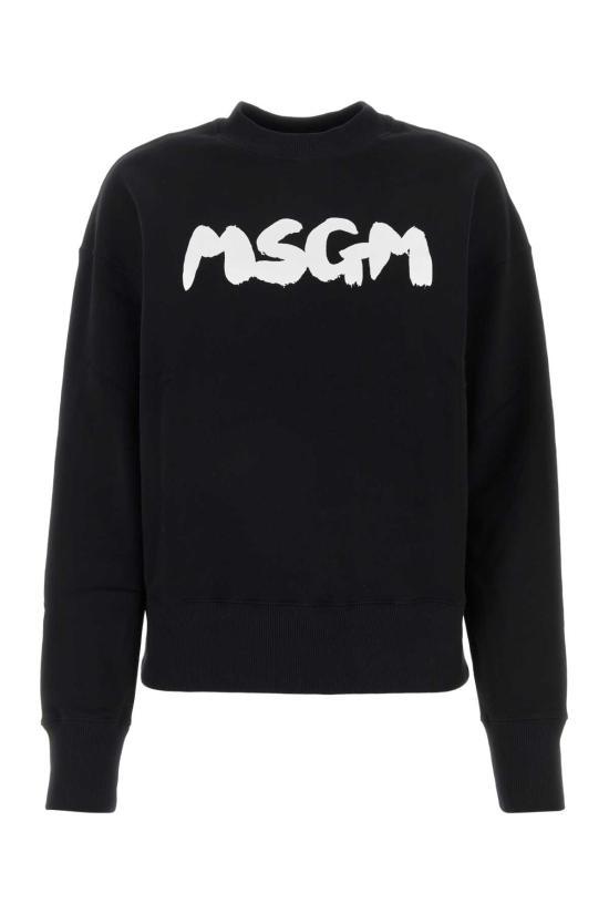 엠에스지엠 긴팔 티셔츠 3541MDM15323779999 BLACK DOM - MSGM