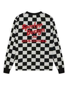 25SS 데우스 후드 티셔츠 DMF241685BLW BLACK WHITE DOM 썸네일 2