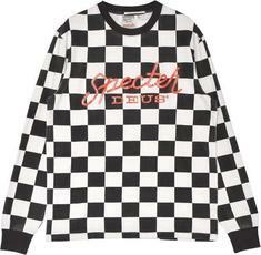 25SS 데우스 후드 티셔츠 DMF241685BLW BLACK WHITE DOM 썸네일 1