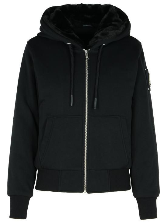 무스너클 클래식 버니 집업 후드 M34LS636291 BLACK DOM - Moose Knuckles