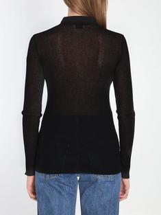 25SS 몽클레어 니트 폴로 셔츠 9A00005M1732999 BLACK DOM 썸네일 4