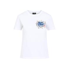 25SS 에트로 반팔 티셔츠 WRMA0006AK788W0111 WHITE DOM 썸네일 2