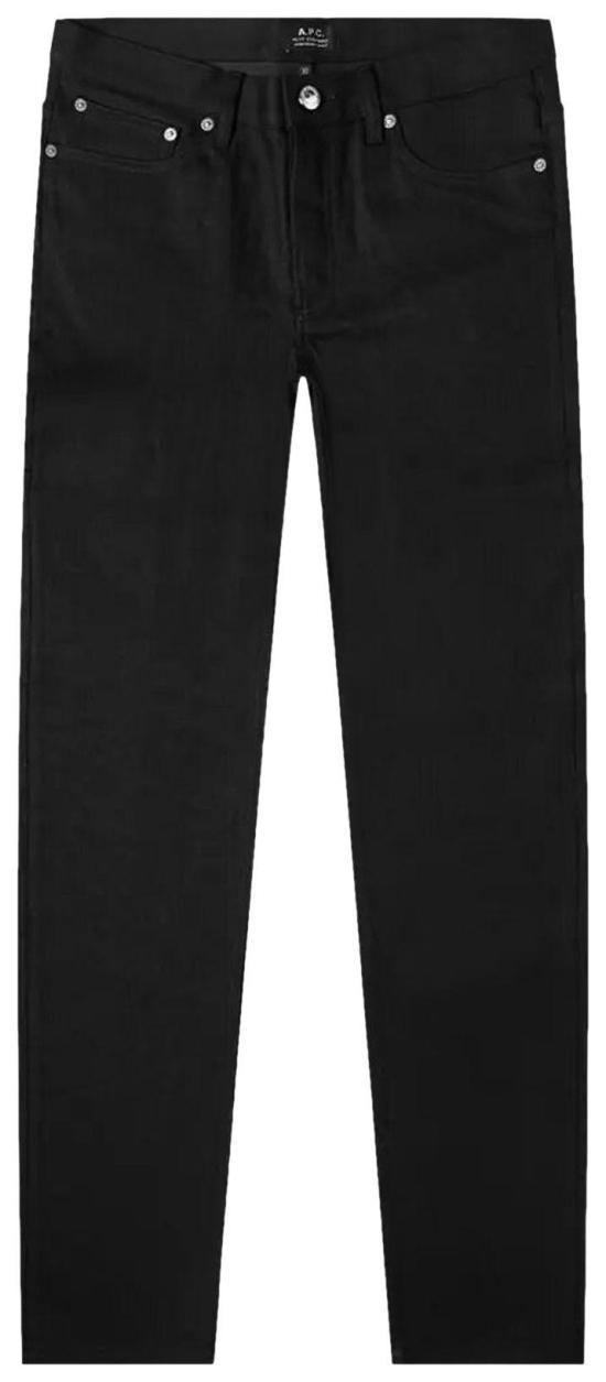 아페쎄 데님 팬츠 COZZSM09002LZZ BLACK DOM - A.P.C.
