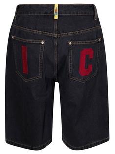 26SS 아이스크림 데님 숏팬츠 ICD003BLACK DOM 썸네일 2