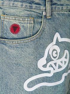 26SS 아이스크림 데님 숏팬츠 ICD003VINTAGEWASH VINTAGE WASH DOM 썸네일 3