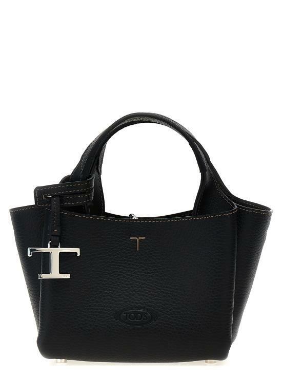 26SS 토즈 마이크로 토트백 XBWAPAFL000QRIB999 BLACK DOM - Tods
