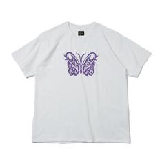 25SS 니들스 반팔 티셔츠 QV433 OFF WHITE DOM 썸네일 1