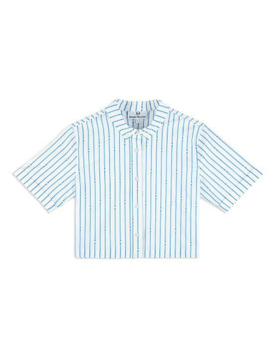 25SS 세르지오 타키니 셔츠 STS25W51139FRENCHBLUE FRENCH BLUE DOM - sergio tacchini