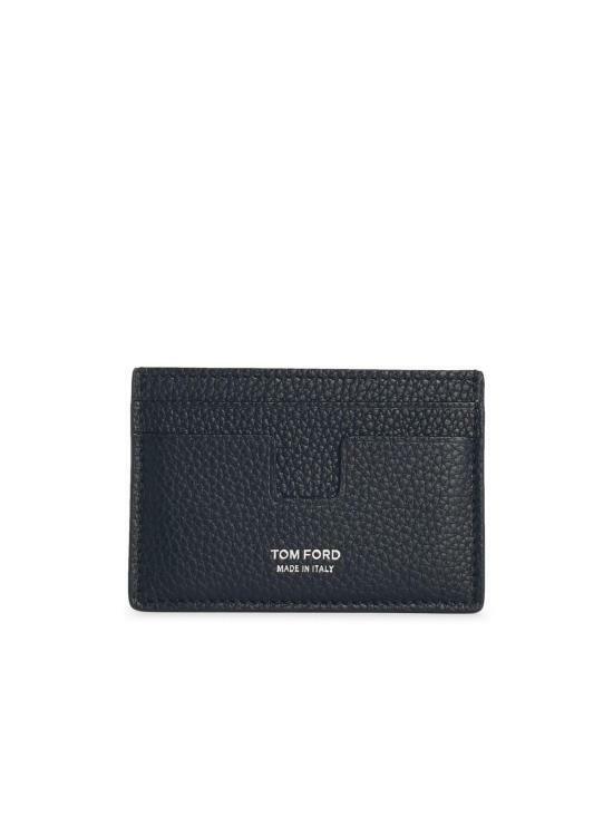 26SS 톰포드 그레인 레더 카드 홀더 Y0232LCL158SNAA BLACK DOM - Tom Ford