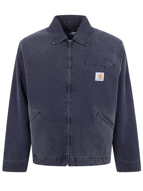 26SS 칼하트 WIP 자켓 I03625989B7 BLACK GRIND WASH DOM - Carhartt