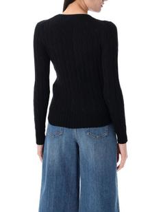 25FW 폴로 랄프로렌 포니 로고 피마코튼 케이블 니트 스웨터 211971869006 POLOBLACK DOM 썸네일 2