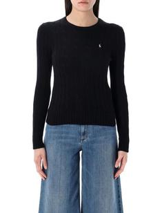 25FW 폴로 랄프로렌 포니 로고 피마코튼 케이블 니트 스웨터 211971869006 POLOBLACK DOM 썸네일 1