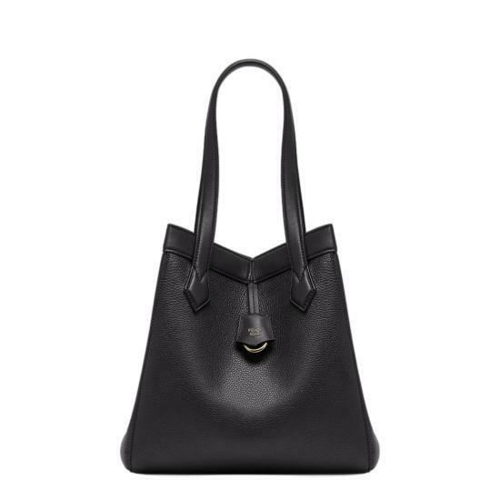 펜디 오리가미 미디움 8BH414APZAF0KUR BLACK DOM - Fendi
