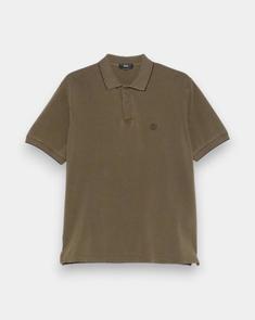 25SS 에르노 폴로 티셔츠 JPL00134U540067730 LIGHT MILITARY DOM 썸네일 1