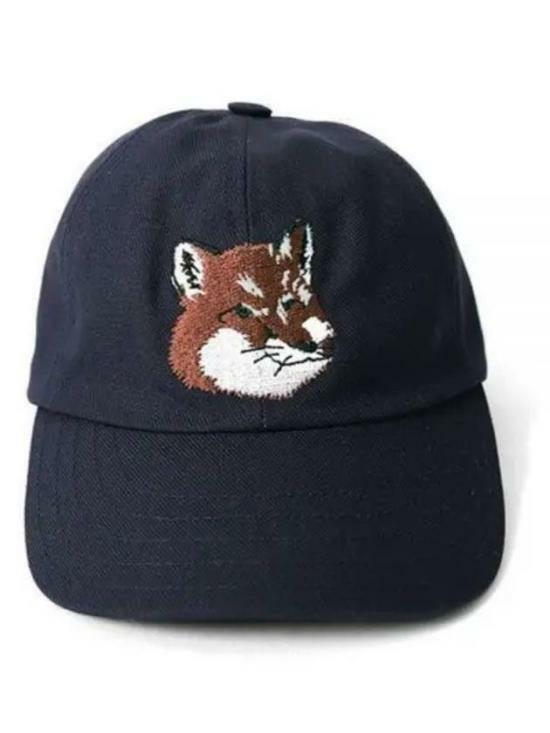메종키츠네 볼캡 HU06118WW0007NAP480 NAVY DOM - Maison Kitsune