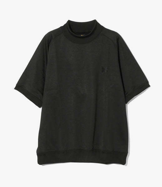 25SS 니들스 폴로 티셔츠 QV339 BLACK DOM - Needles